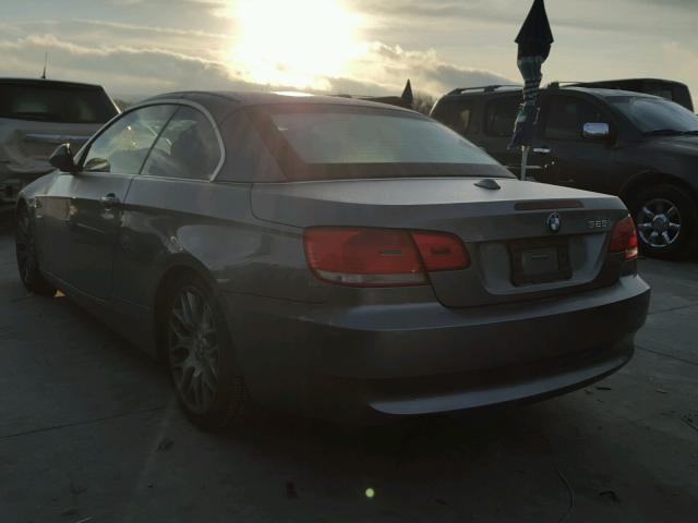 WBAWL135X7PX13484 - 2007 BMW 328 I GRAY photo 3