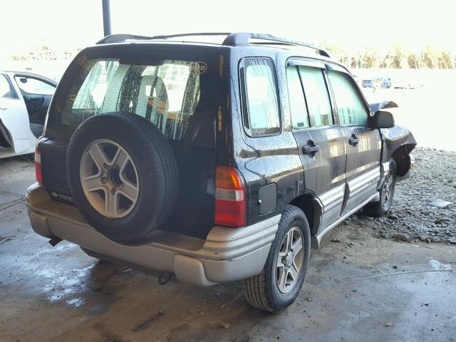 2CNBE634626913458 - 2002 CHEVROLET TRACKER LT BLACK photo 4