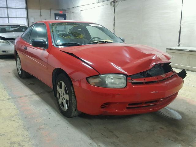 1G1JF12F037206708 - 2003 CHEVROLET CAVALIER L RED photo 1