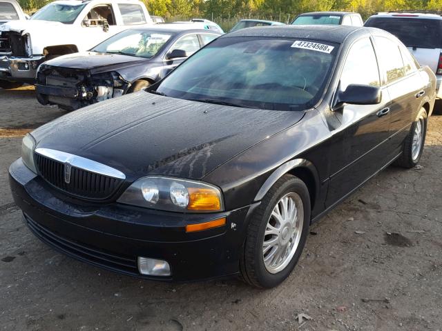 1LNHM86S92Y713154 - 2002 LINCOLN LS BLACK photo 2