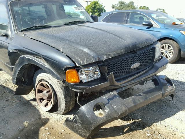 1FTYR14U32PB75011 - 2002 FORD RANGER SUP BLACK photo 9