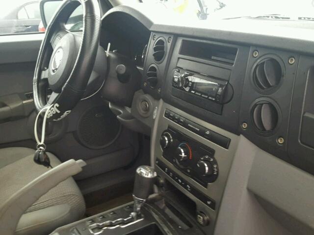 1J8HG48P87C621818 - 2007 JEEP COMMANDER Tünd qırmızı foto 9