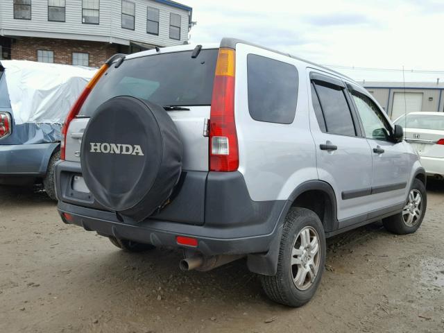 SHSRD78854U240188 - 2004 HONDA CR-V EX SILVER photo 4