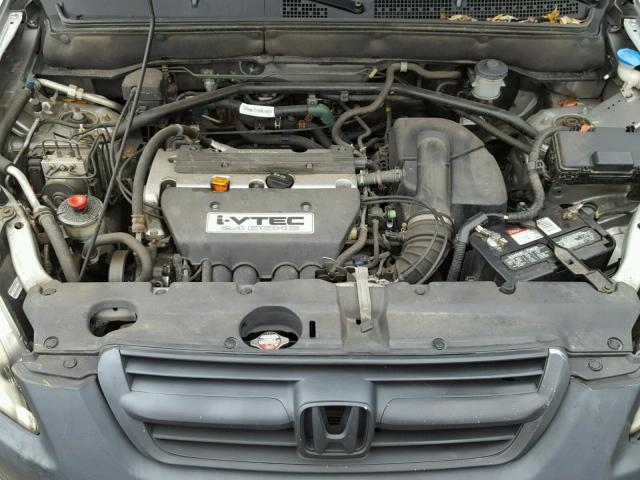 SHSRD78854U240188 - 2004 HONDA CR-V EX SILVER photo 7