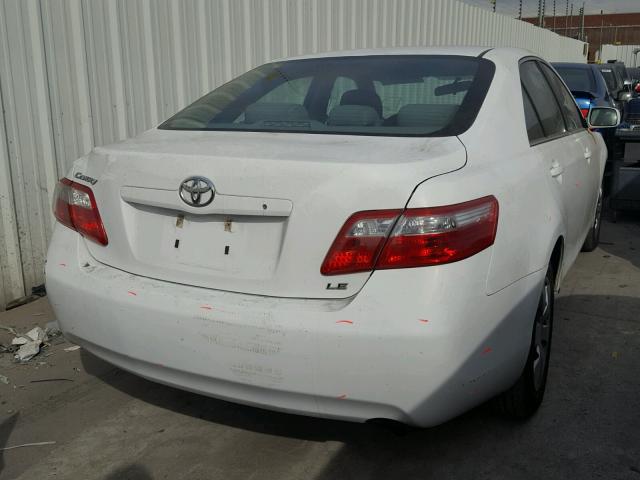 4T1BE46K17U714292 - 2007 TOYOTA CAMRY NEW WHITE photo 4