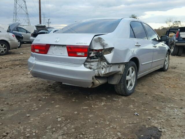 1HGCM56755A033114 - 2005 HONDA ACCORD EX SILVER photo 4