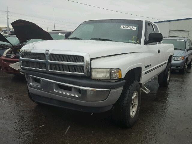 3B7HF13Y6XG212075 - 1999 DODGE RAM 1500 WHITE photo 2