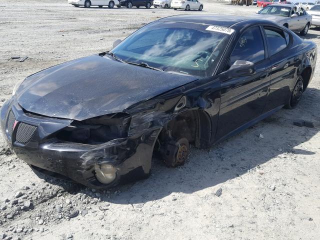 2G2WS522X41308419 - 2004 PONTIAC GRAND PRIX შავი ფოტო 2