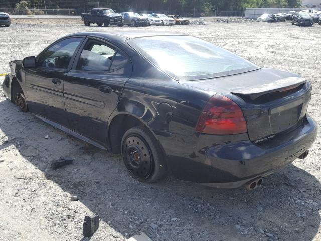 2G2WS522X41308419 - 2004 PONTIAC GRAND PRIX შავი ფოტო 3