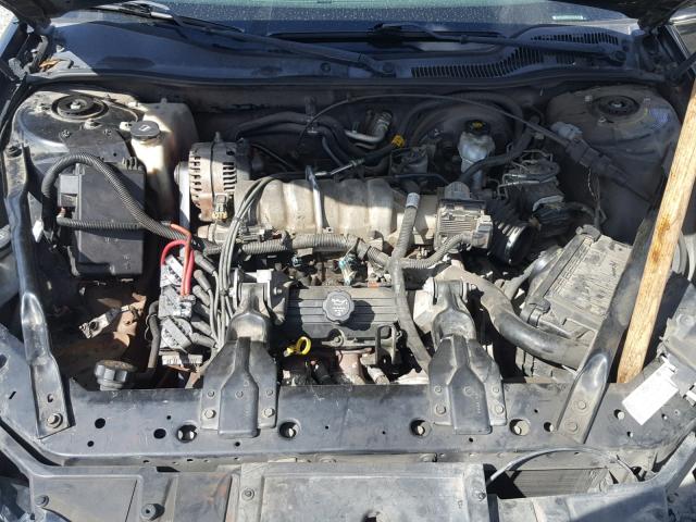 2G2WS522X41308419 - 2004 PONTIAC GRAND PRIX შავი ფოტო 7