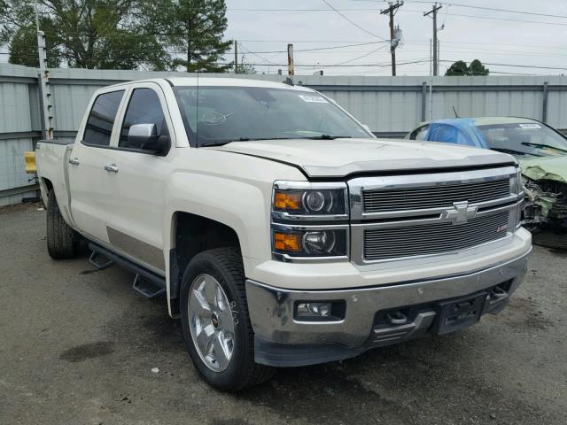 3GCUKSEC9EG204339 - 2014 CHEVROLET SILVERADO WHITE photo 1