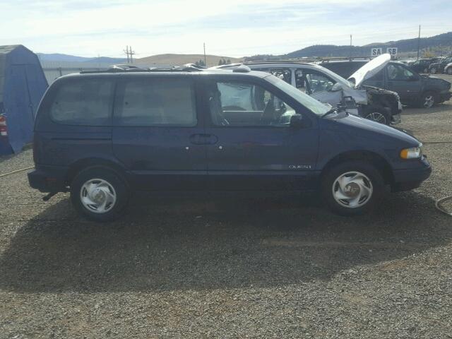 4N2DN11W7SD845626 - 1995 NISSAN QUEST BLUE photo 9