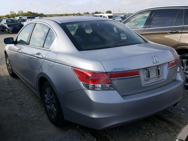 1HGCP2F47CA071369 - 2012 HONDA ACCORD LXP SILVER photo 3