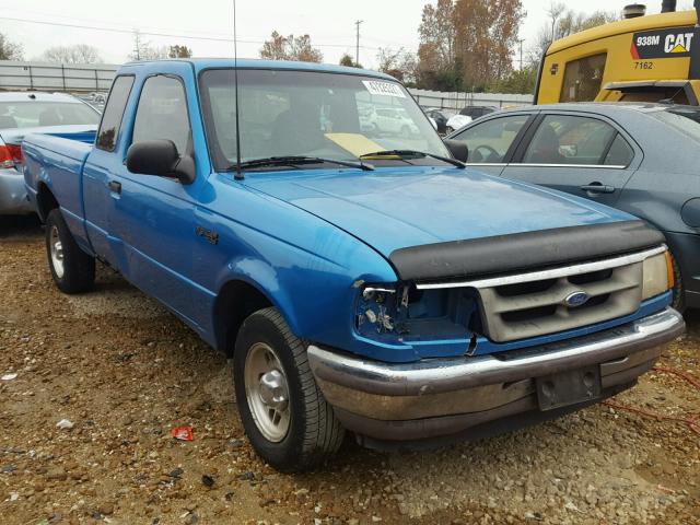 1FTCR14U0TPA15146 - 1996 FORD RANGER SUP BLUE photo 1