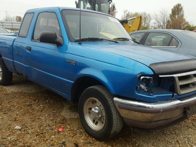 1FTCR14U0TPA15146 - 1996 FORD RANGER SUP BLUE photo 9