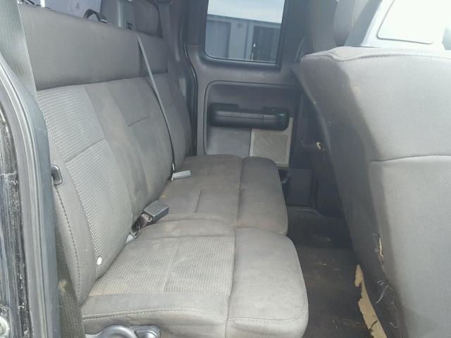 1FTPX14585NB77461 - 2005 FORD F150 Czarny zdjęcie 6