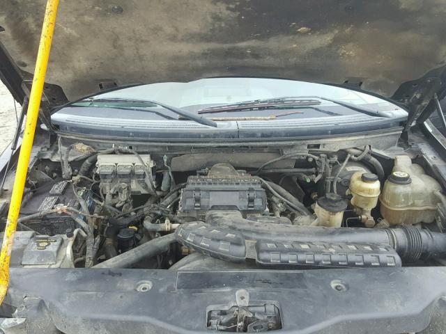 1FTPX14585NB77461 - 2005 FORD F150 Czarny zdjęcie 7