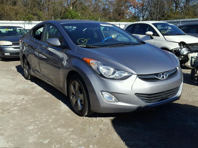 KMHDH4AE8CU313060 - 2012 HYUNDAI ELANTRA GL GRAY photo 1