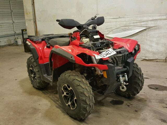 3JBLKHJ16EJ000185 - 2014 CAN-AM OUTLANDER RED photo 1