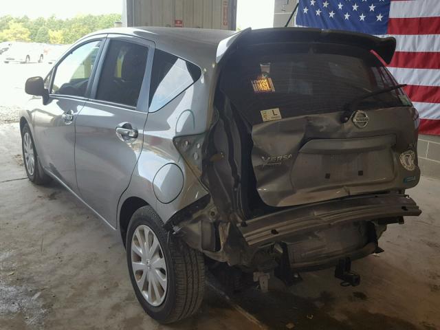 3N1CE2CP9EL359931 - 2014 NISSAN VERSA NOTE SILVER photo 3