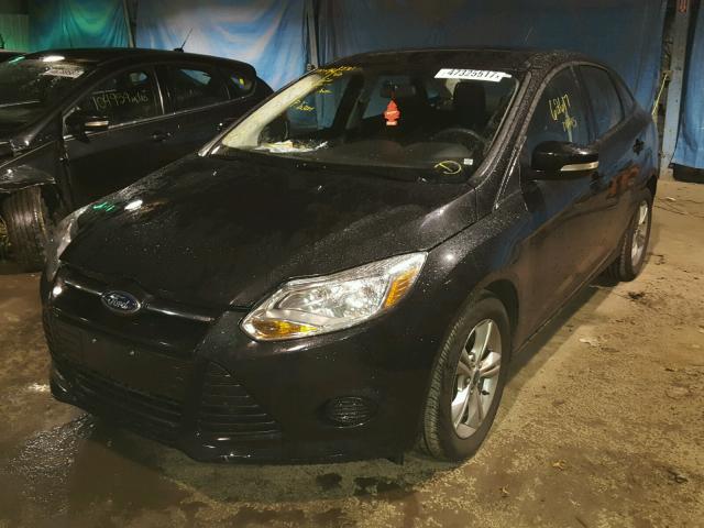 1FADP3F20DL219672 - 2013 FORD FOCUS SE BLACK photo 2