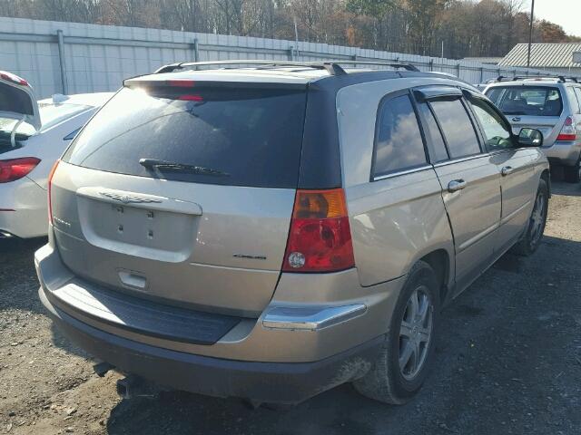 2C8GF68414R550874 - 2004 CHRYSLER PACIFICA GOLD photo 4