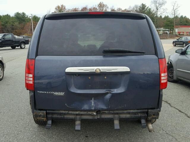 2A8HR54P58R737914 - 2008 CHRYSLER TOWN & COU BLUE photo 9