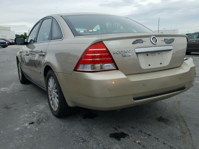 1MEHM42126G601509 - 2006 MERCURY MONTEGO PR 金色 照片 3