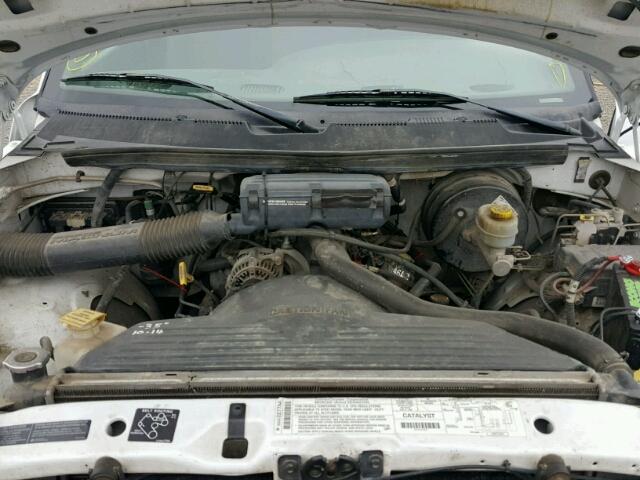 1B7HC16X2YS557481 - 2000 DODGE RAM WHITE photo 7