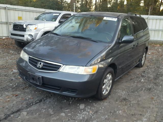 5FNRL18054B048870 - 2004 HONDA ODYSSEY EX GRAY photo 2