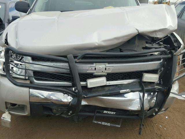 2GCEK13M771519131 - 2007 CHEVROLET SILVERADO SILVER photo 7