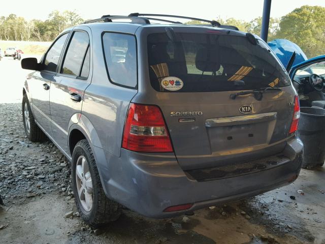 KNDJD736475705012 - 2007 KIA SORENTO EX GRAY photo 3