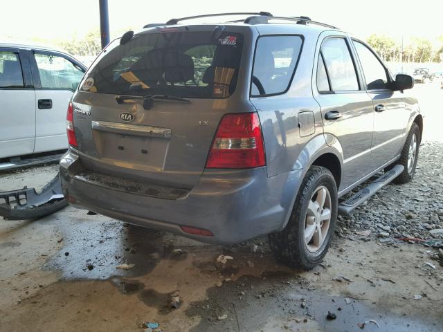 KNDJD736475705012 - 2007 KIA SORENTO EX GRAY photo 4