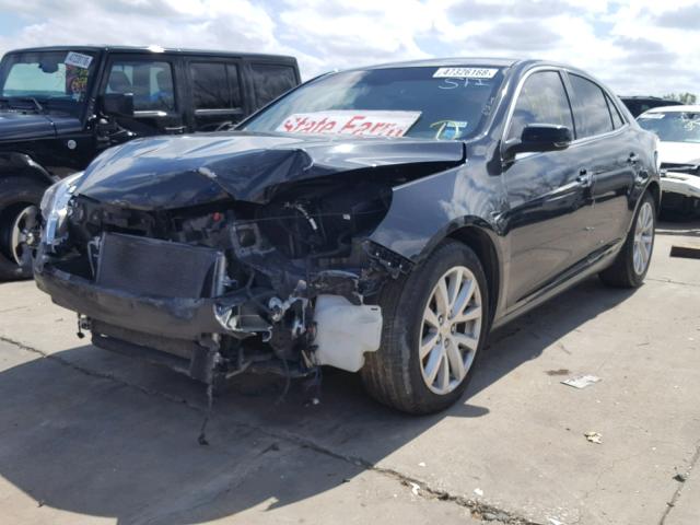 1G11H5SL3EF251643 - 2014 CHEVROLET MALIBU LTZ 黑色 照片 2