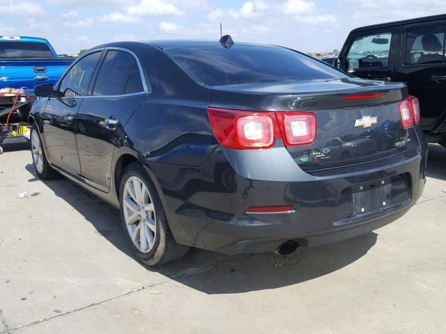 1G11H5SL3EF251643 - 2014 CHEVROLET MALIBU LTZ 黑色 照片 3