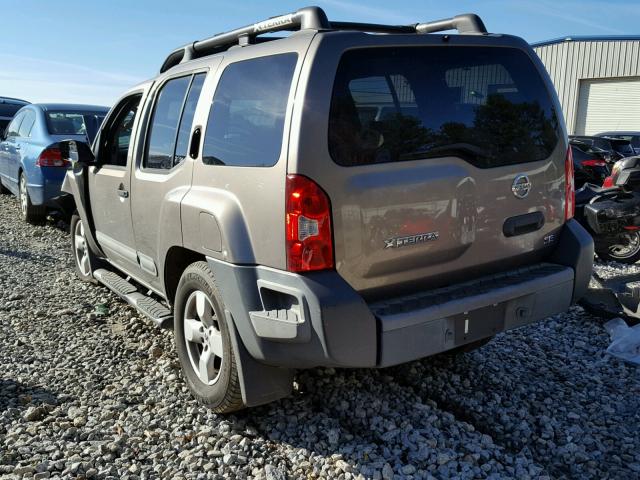 5N1AN08U96C506863 - 2006 NISSAN XTERRA OFF GRAY photo 3