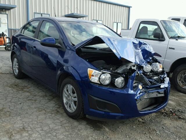 1G1JC5SB8D4125648 - 2013 CHEVROLET SONIC LT BLUE photo 1