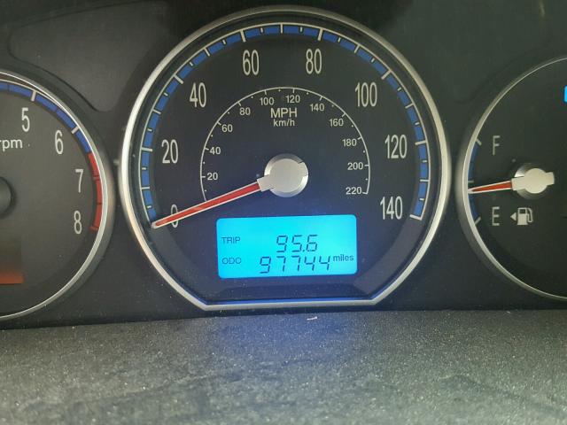 5NMSH13E28H225837 - 2008 HYUNDAI SANTA FE S 青色 照片 8