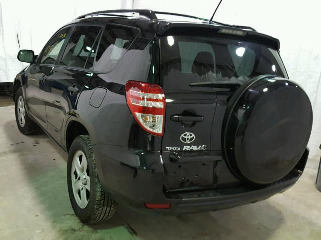 2T3BF4DV1CW216752 - 2012 TOYOTA RAV4 BLACK photo 3