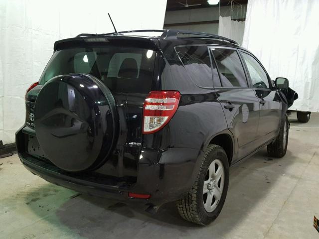 2T3BF4DV1CW216752 - 2012 TOYOTA RAV4 BLACK photo 4