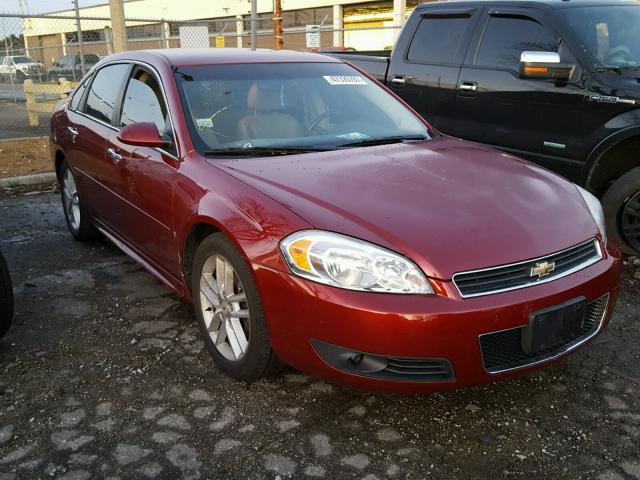 2G1WU57M591310756 - 2009 CHEVROLET IMPALA LTZ RED photo 1