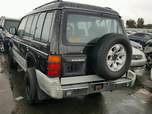 JA4MR41H6SJ025687 - 1995 MITSUBISHI MONTERO LS BLACK photo 3