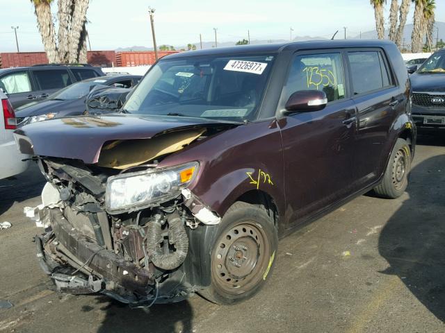 JTLZE4FE9CJ021662 - 2012 TOYOTA SCION XB PURPLE photo 2