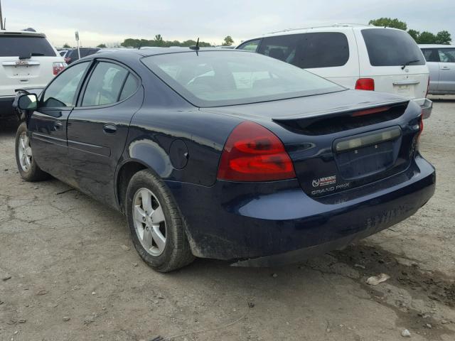 2G2WP552481166197 - 2008 PONTIAC GRAND PRIX BLUE photo 3