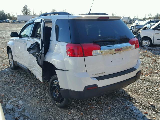 2CTALDEW6A6283937 - 2010 GMC TERRAIN SL WHITE photo 3