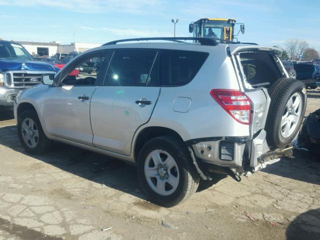 2T3ZF33V29W005580 - 2009 TOYOTA RAV4 SILVER photo 3