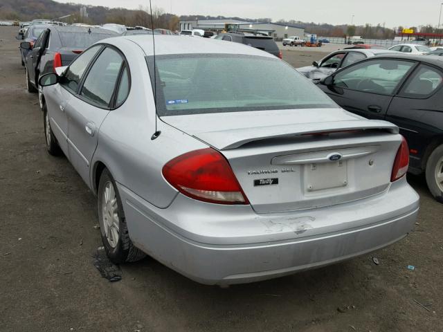 1FAFP56295A201382 - 2005 FORD TAURUS SEL MAROON photo 3