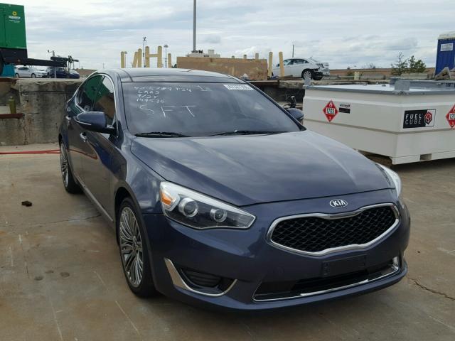 KNALN4D7XE5149536 - 2014 KIA CADENZA PR BLUE photo 1