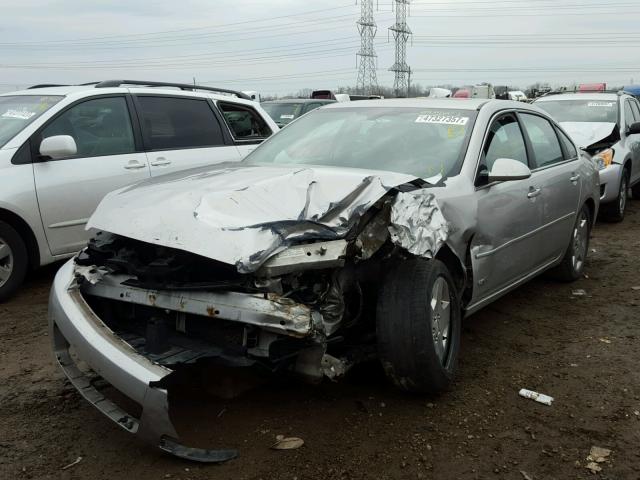 2G1WD58C781360076 - 2008 CHEVROLET IMPALA SUP SILVER photo 2