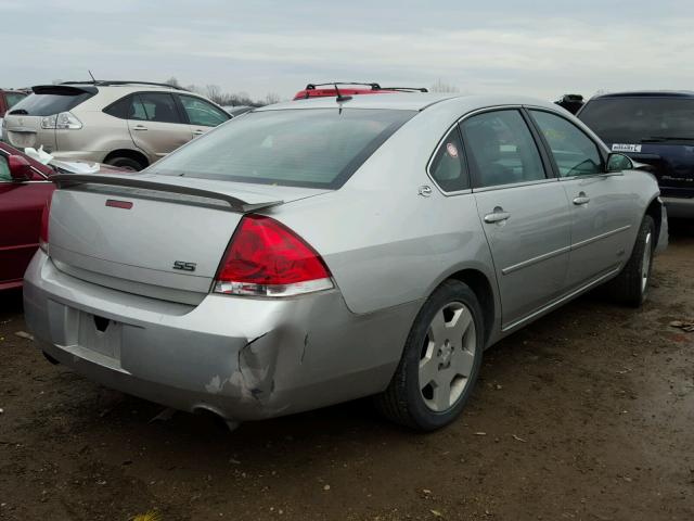 2G1WD58C781360076 - 2008 CHEVROLET IMPALA SUP 银色 照片 4
